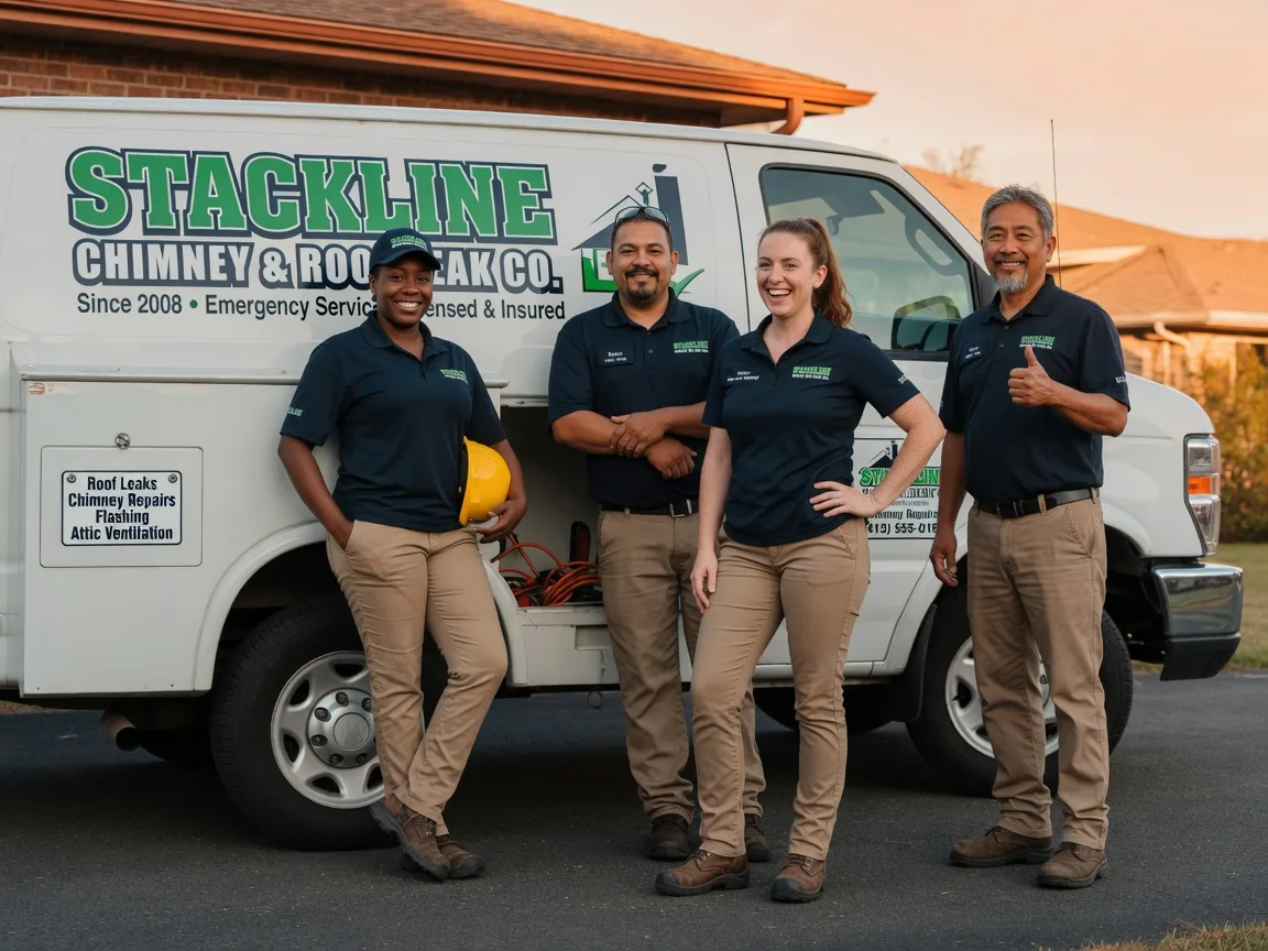 Chimney flashing repair company in Mercedes, TX